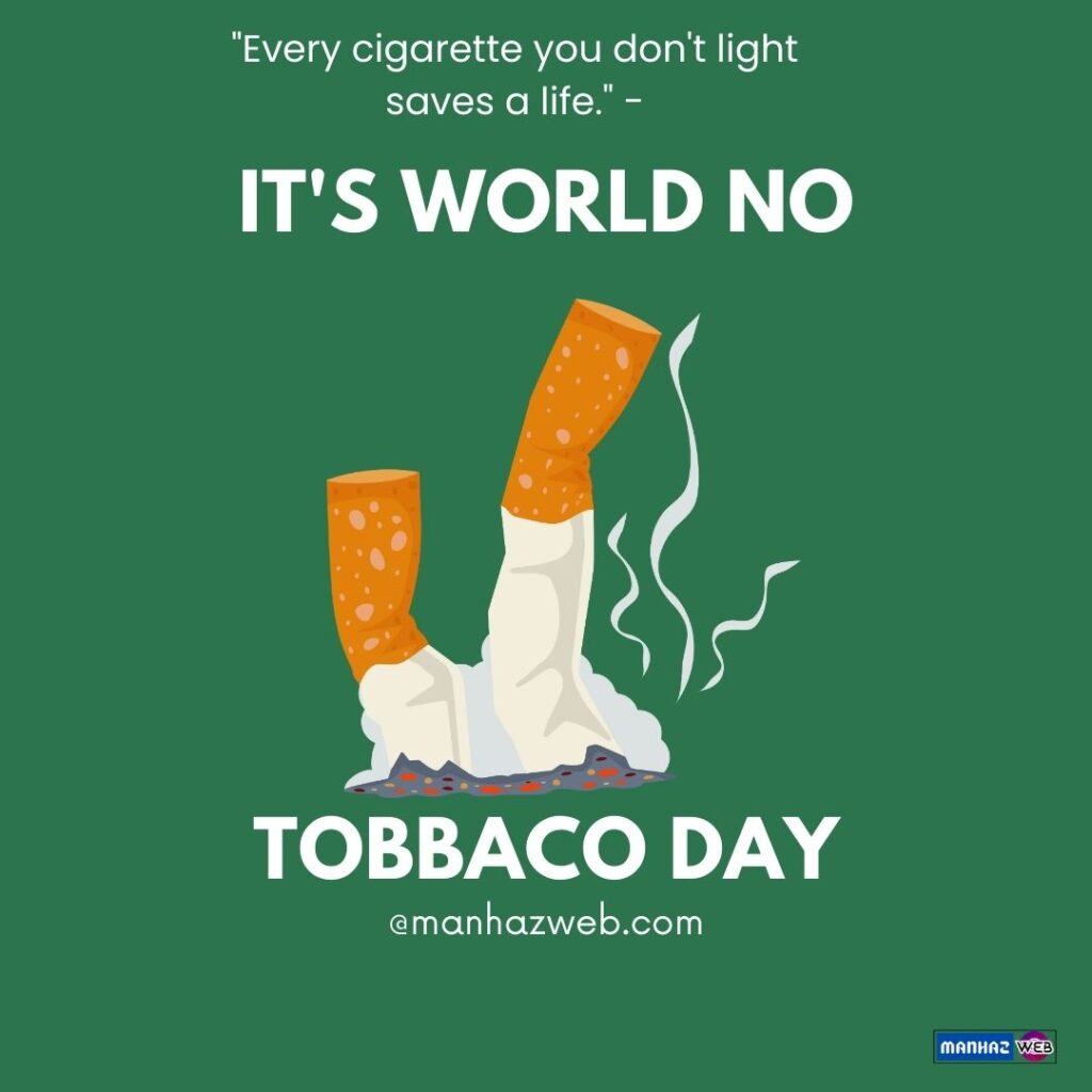 World No Tobacco Day Info with Quotes in marathi