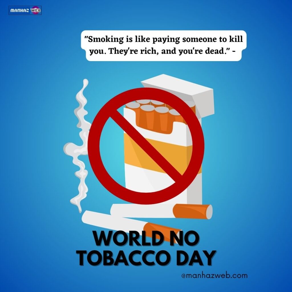 World No Tobacco Day Info with Quotes in marathi
