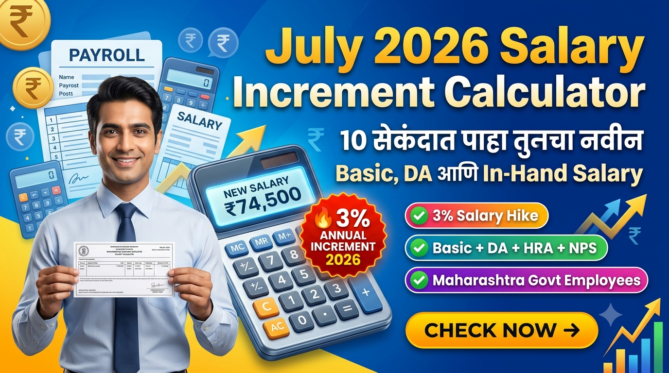 July 2026 Increment Calculator: Know Your New Salary in Just 10 Seconds!